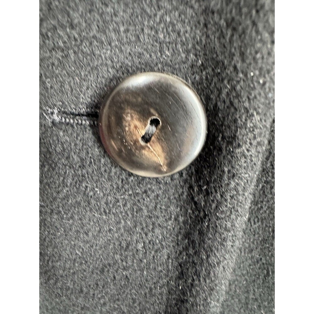 Jil Sander Italy 100% Cashmere Coat Black Size 36 Quiet Luxury - Picture 5 of 8